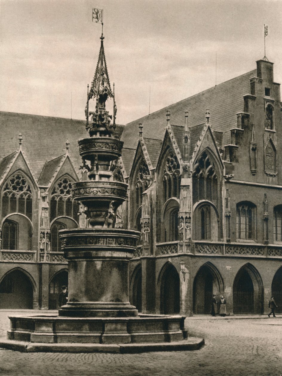 Braunschweig, stadhuis van de oude stad, 1931 door Kurt Hielscher