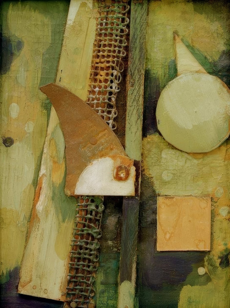 Merzbild 35 A door Kurt Schwitters