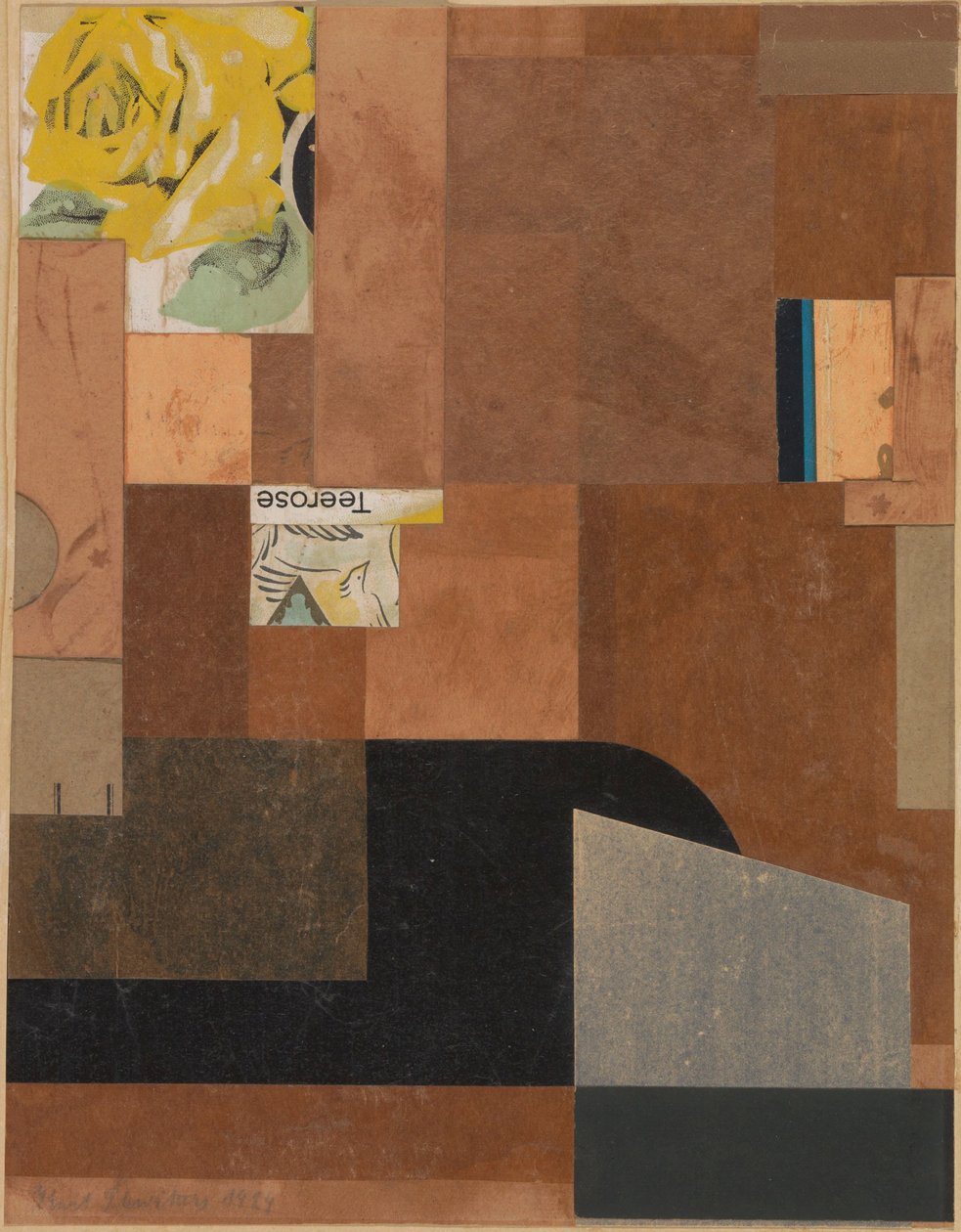 Theeroos door Kurt Schwitters