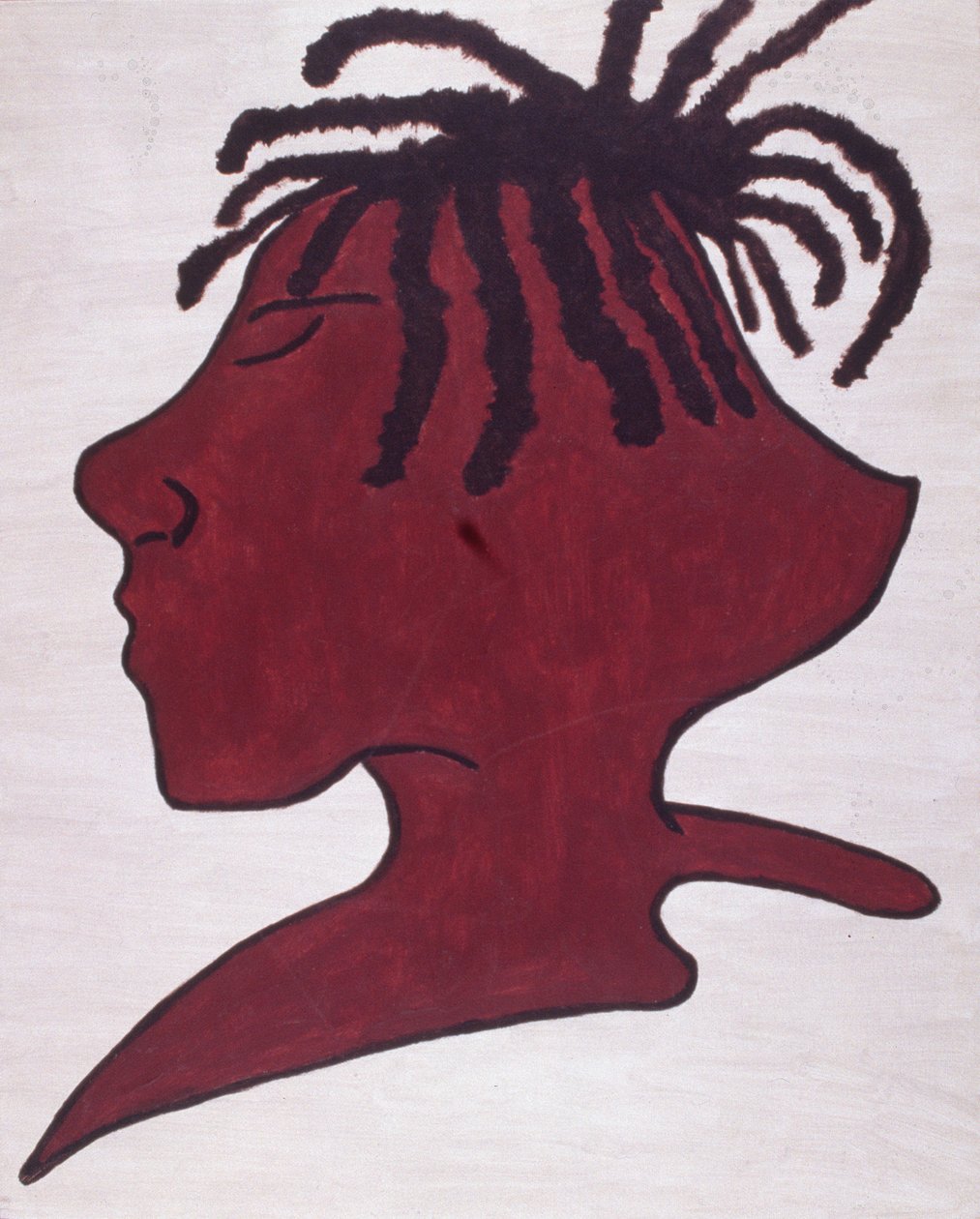 In gedachten, 2005 (acryl op doek) door Kurtis L. Miller