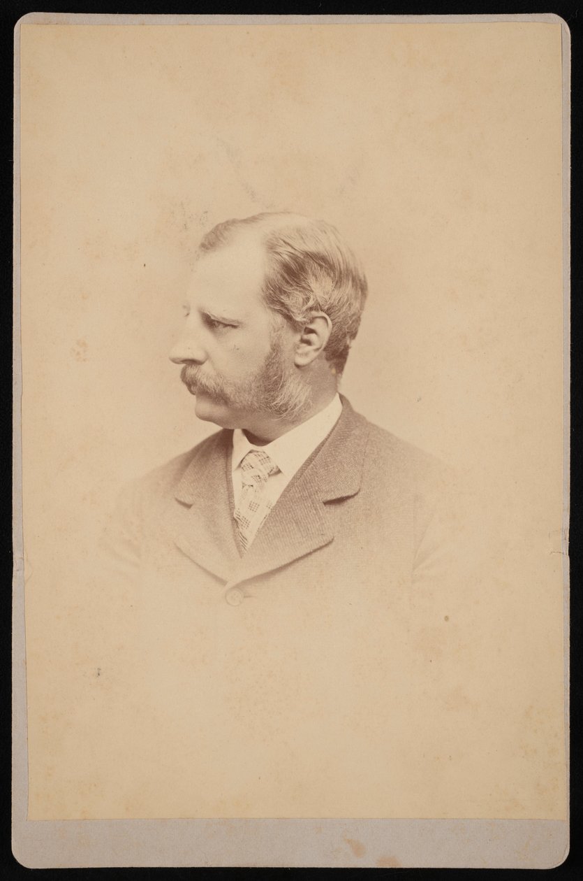 Portret van Dr. G. Demailque (voor 1876) door LH Zeyen