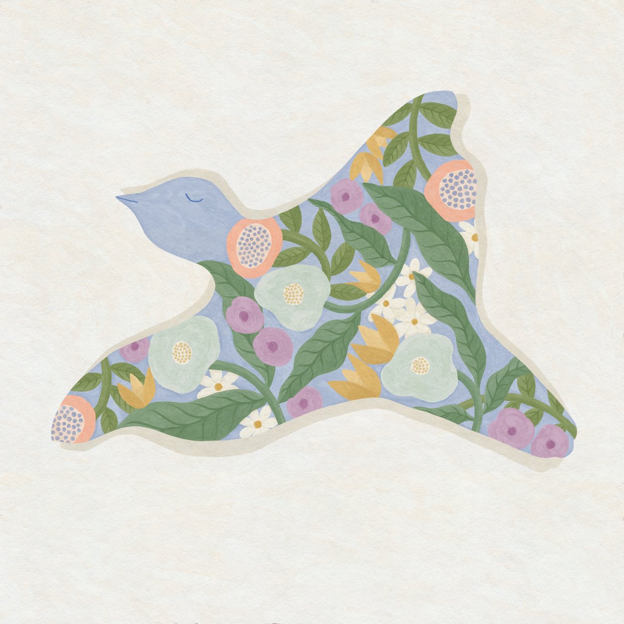 Lente Bloesems Vogel door Lady Ann de Borja
