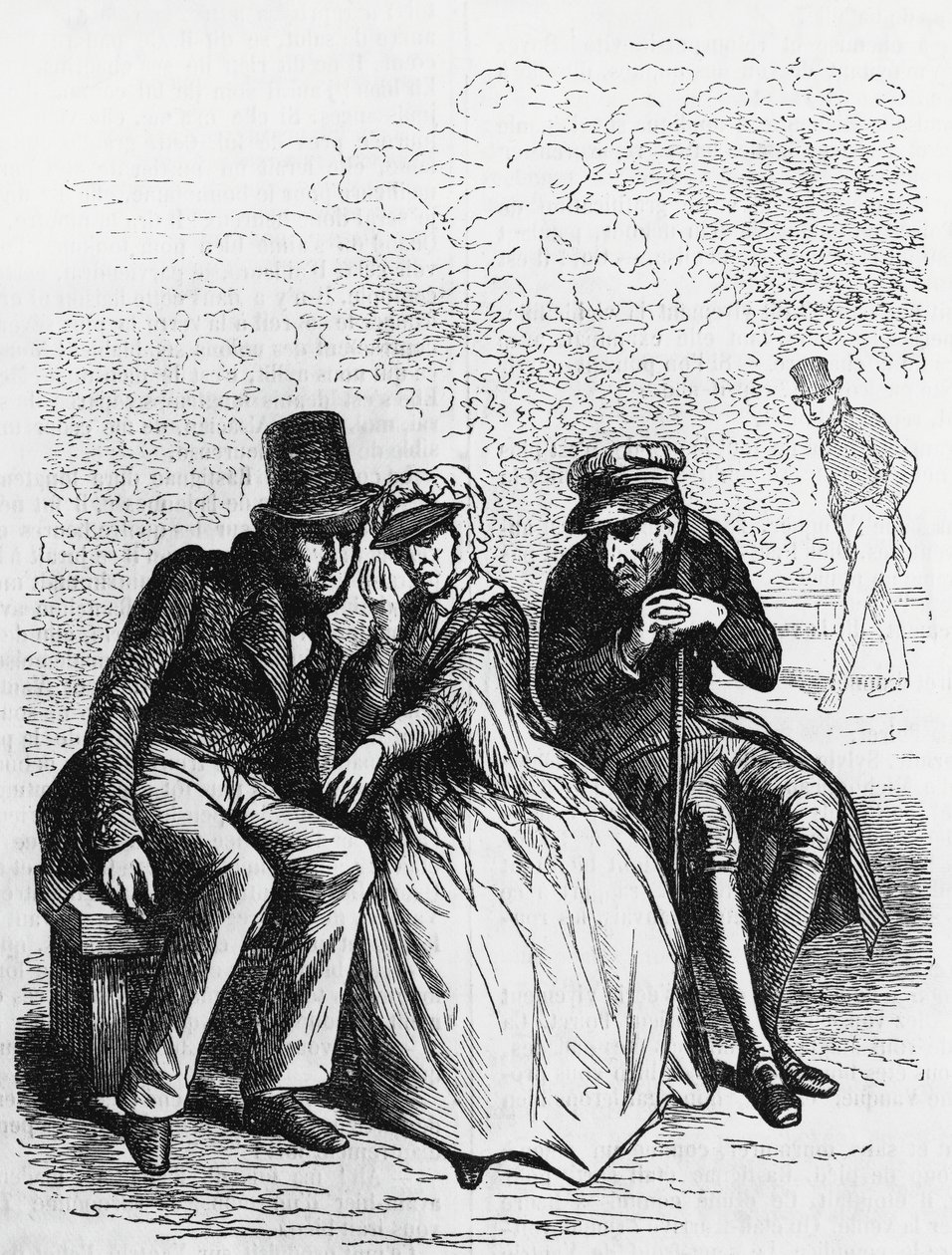 Illustratie voor Vader Goriot, roman van Honoré de Balzac (1799-1850) uit de meerdelige collectie getiteld Human Comedy, gravure door Laisne door Laisne Laisne