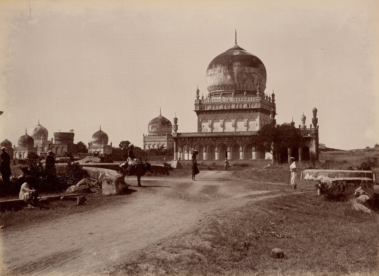 Golconda graven door Lala Deen Dayal