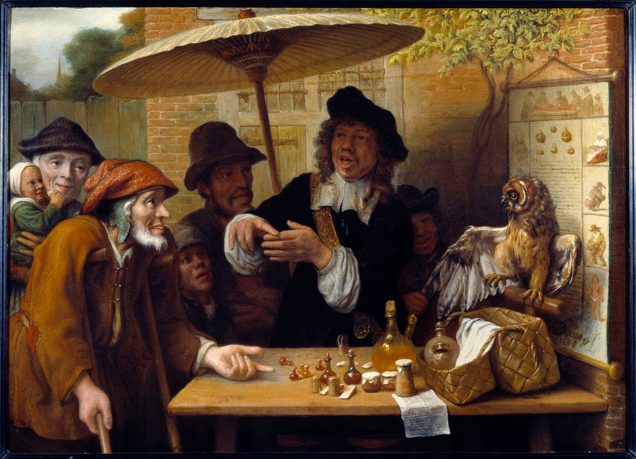 De charlatan door Lambert Doomer