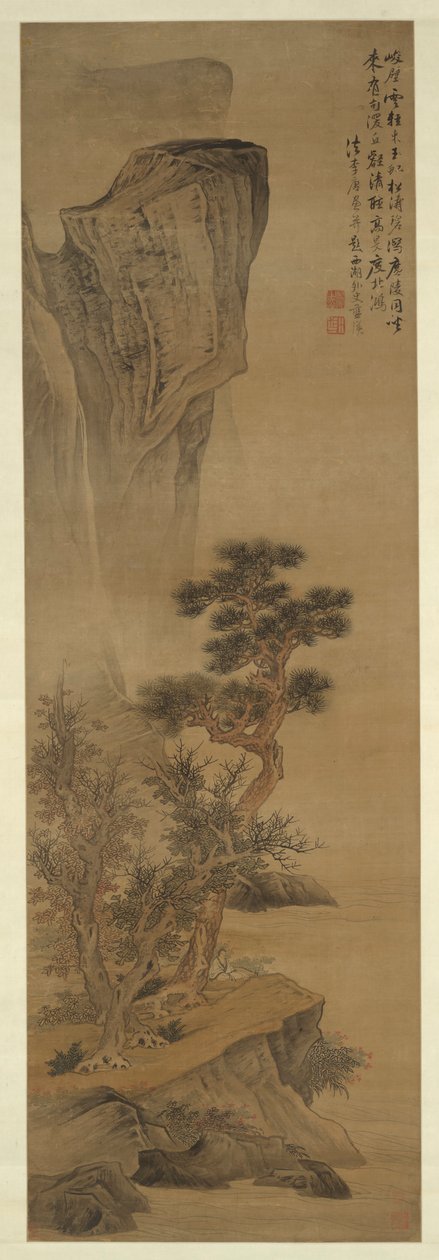 Landschap in de stijl van Li Tang door Lan Ying