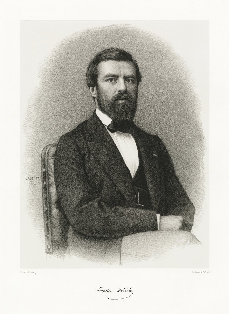 Léopold Victor Delisle door Lasnier