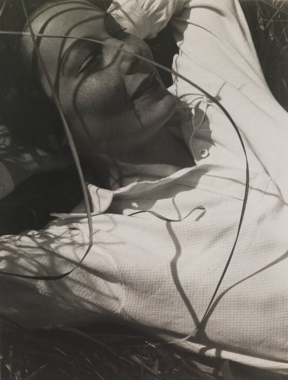 Portret van Ellen Frank door Laszlo Moholy Nagy