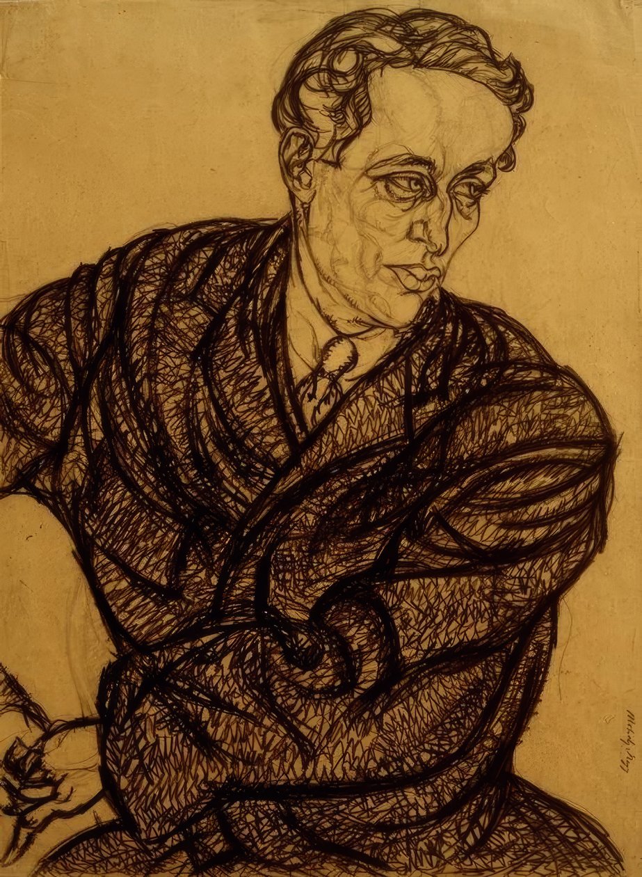 Ferenc (Friedrich Vorwerk) door Laszlo Moholy Nagy