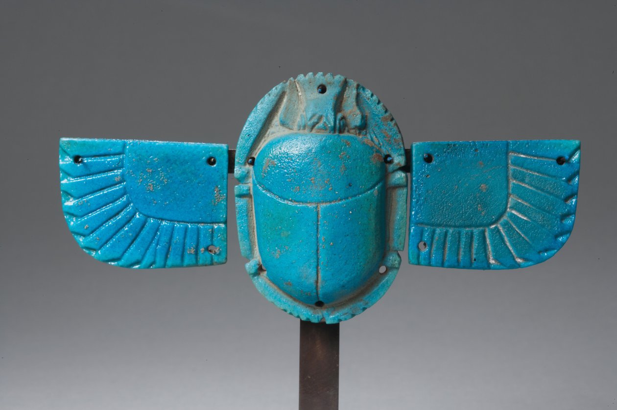 Gevleugelde scarabee door Late Period Egyptian
