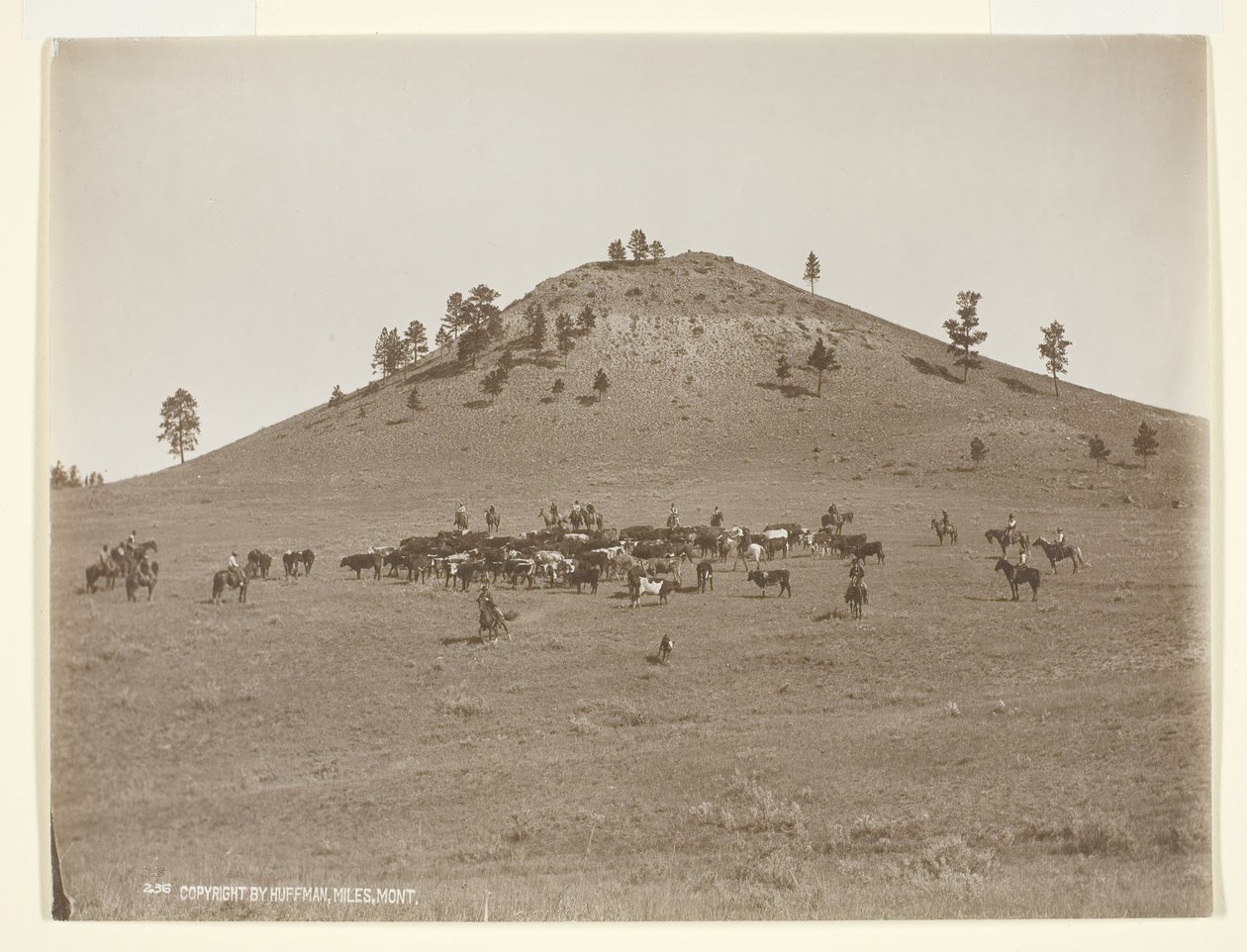 Werken in de heuvels, ca. 1900 door Laton Alton Huffman
