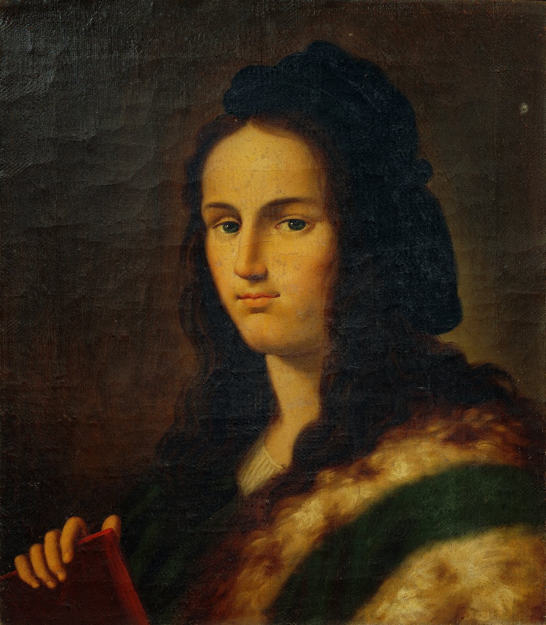Portret van schilder Raphael, door Lattanzio Querena (1768-1853) door Lattanzio Querena