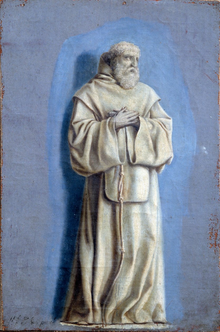 Sint Franciscus van Paola (1416-1507), stichter van de Orde van Minimen door Laurent de la Hyre