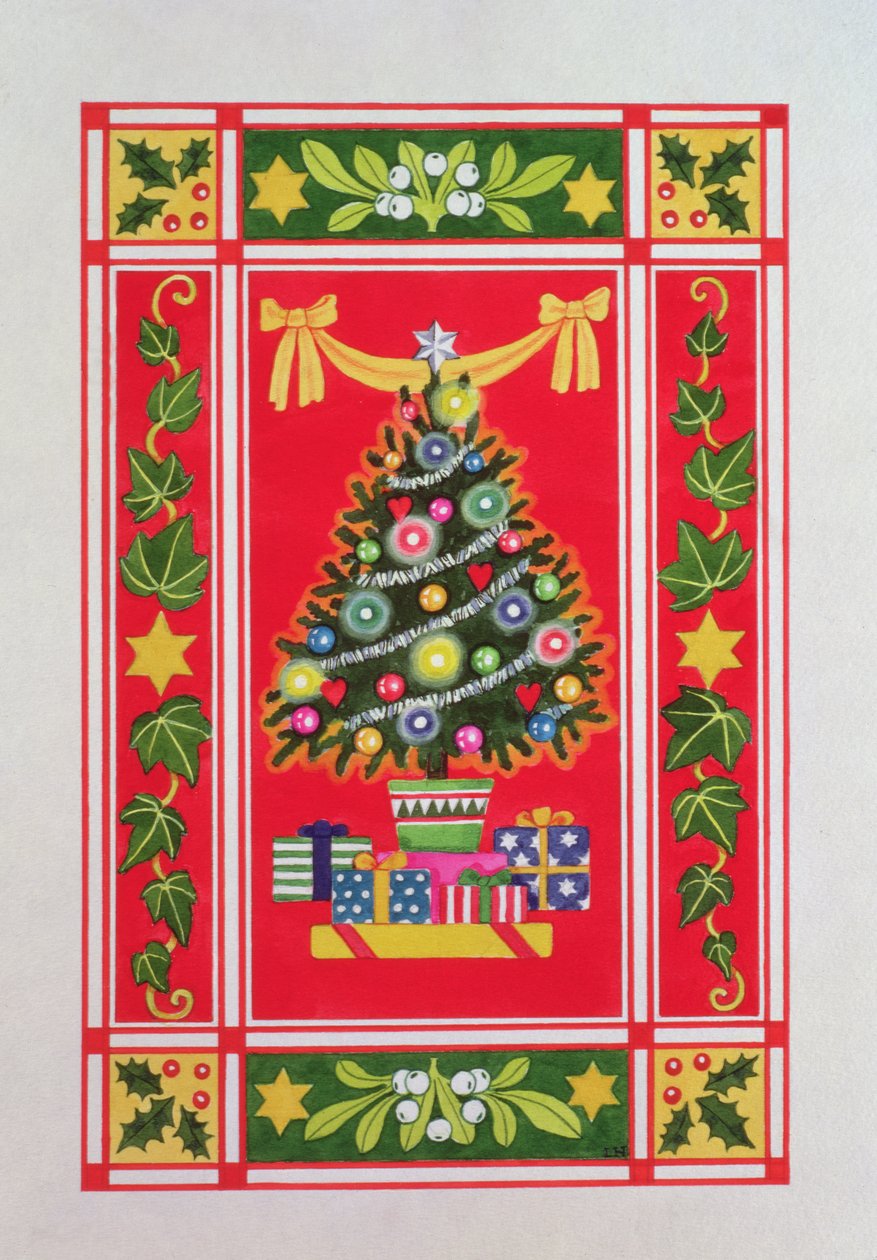 Kerstboom door Lavinia Hamer