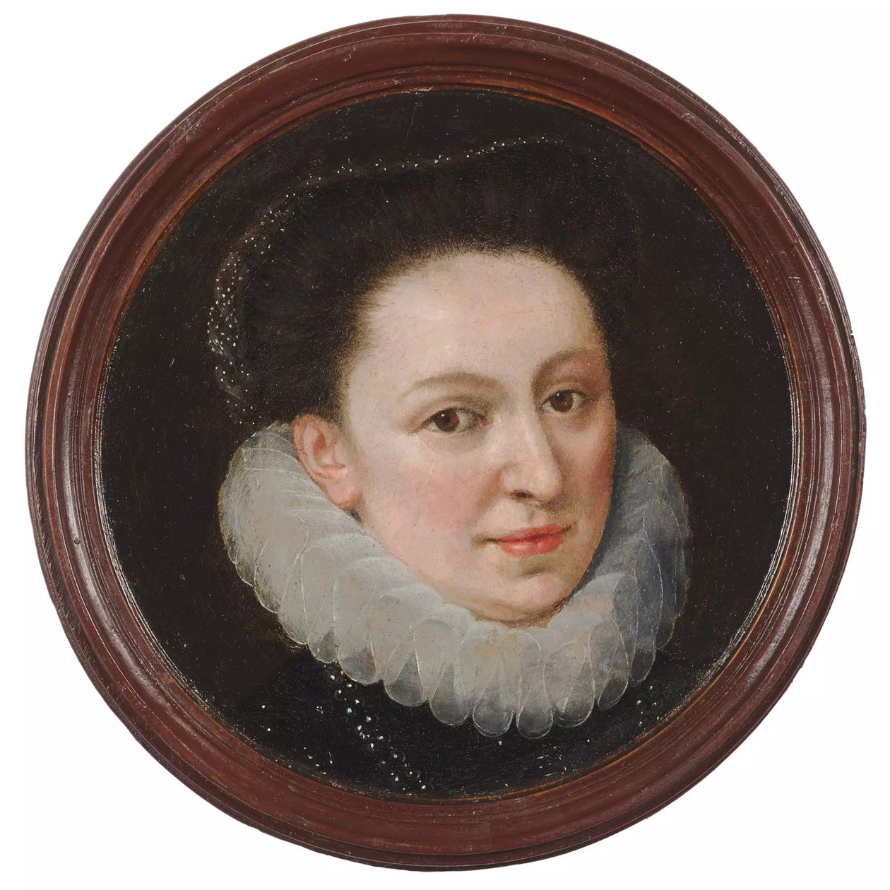 Portret van een dame door Lavinia Fontana