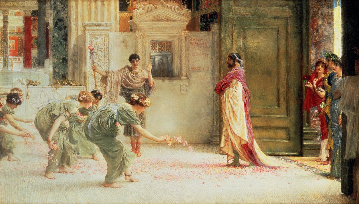 Caracalla: AD 211, 1902 door Lawrence Alma Tadema