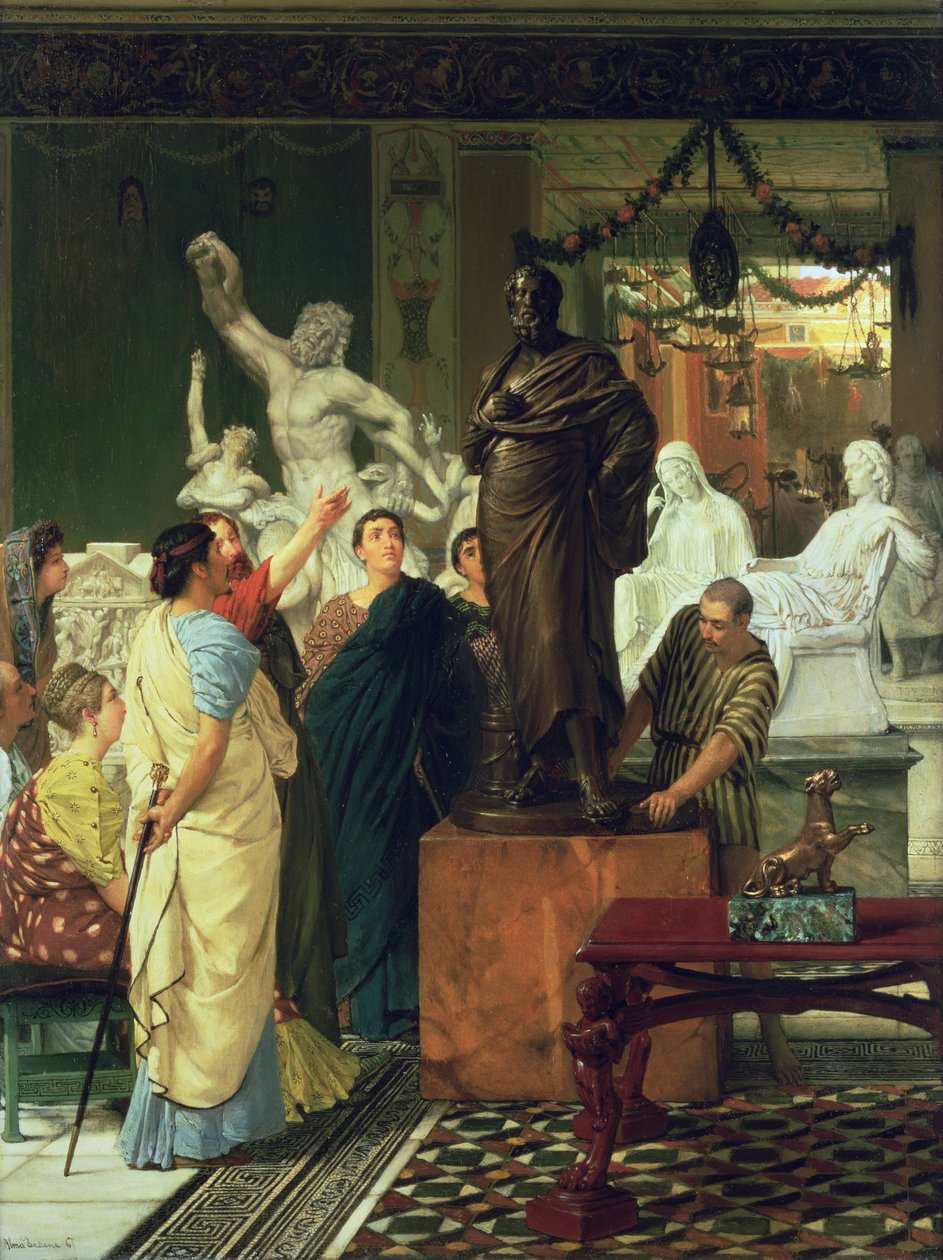 Beeldhouwer door Lawrence Alma Tadema