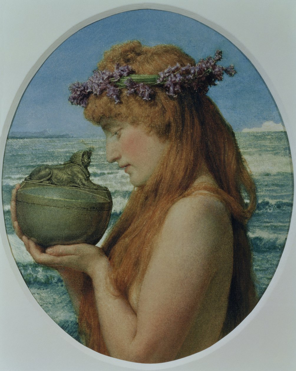 Pandora, 1881 door Lawrence Alma Tadema