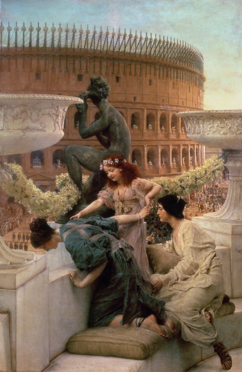 Het Colosseum, 1896 door Lawrence Alma-Tadema