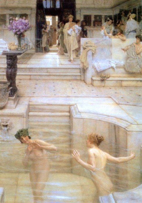 Een Favoriete Gewoonte door Lawrence Alma-Tadema