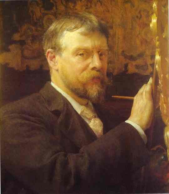 Zelfportret door Lawrence Alma Tadema