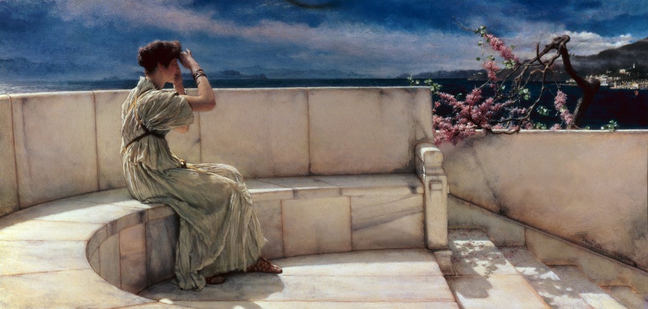 Verwachtingen door Lawrence Alma Tadema