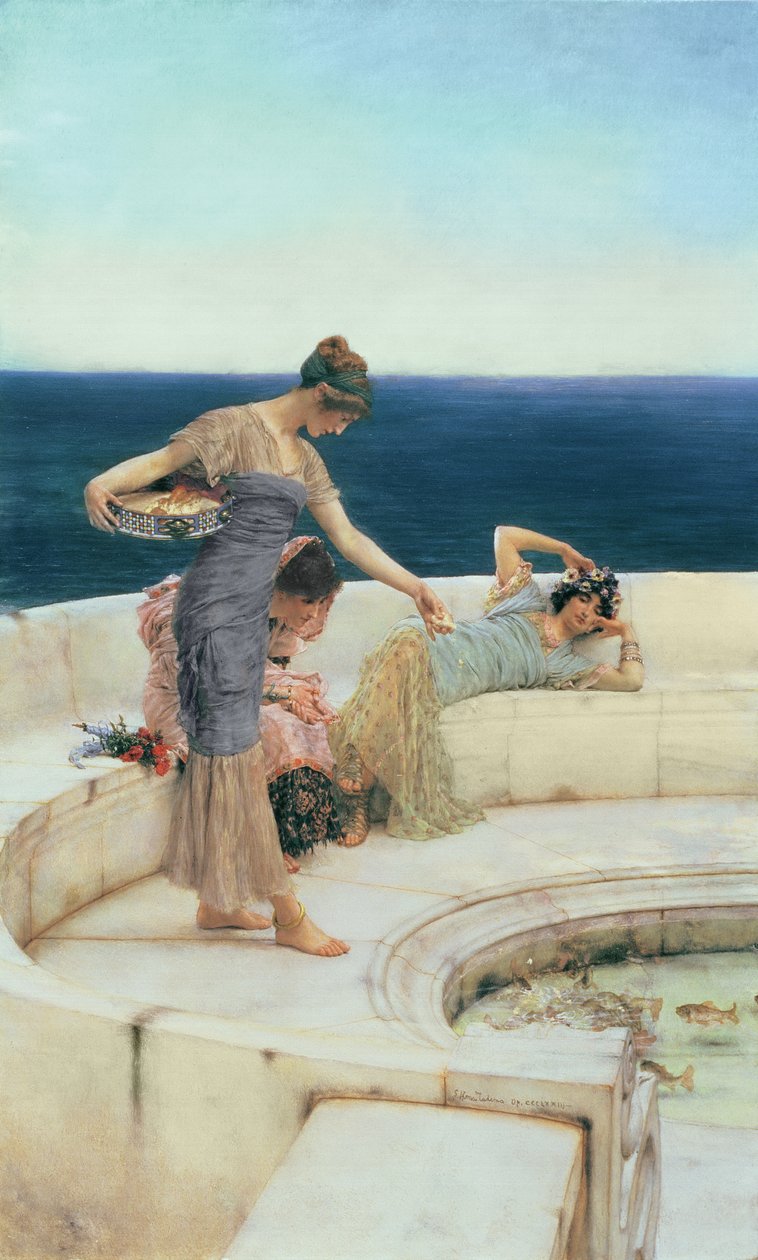 Zilveren Favorieten door Lawrence Alma-Tadema