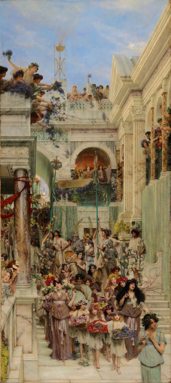 Lente door Lawrence Alma-Tadema