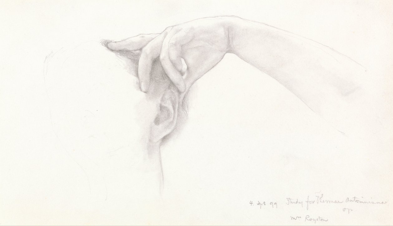 Studie voor Thermaie Antoniniane door Lawrence Alma Tadema