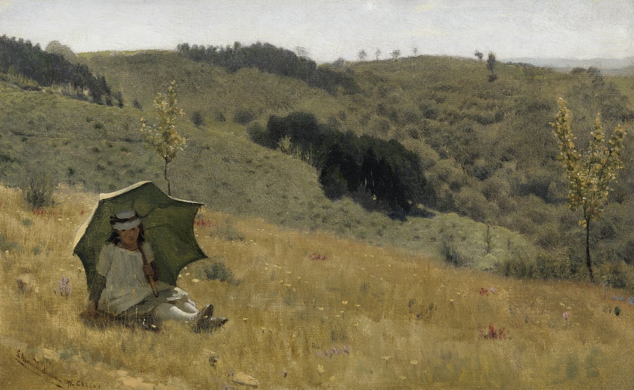 Zonnige Dagen door Lawrence Alma-Tadema