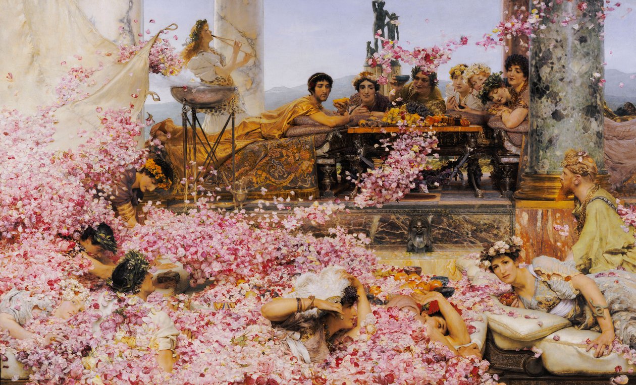 De Rozen van Heliogabalus door Lawrence Alma Tadema