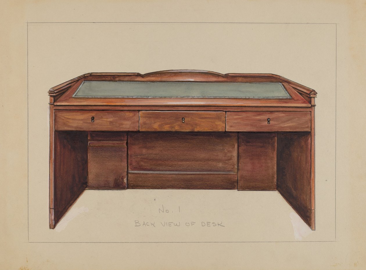 Bureau door Lawrence Phillips