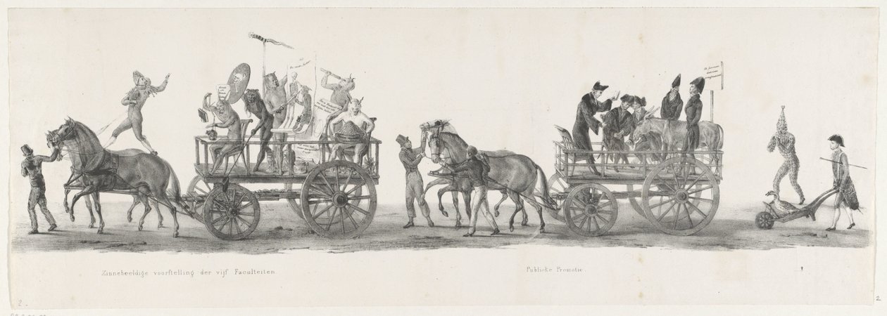 Vijf Faculteiten en een Publieke Promotie, 1835 door Leendert Springer (I)