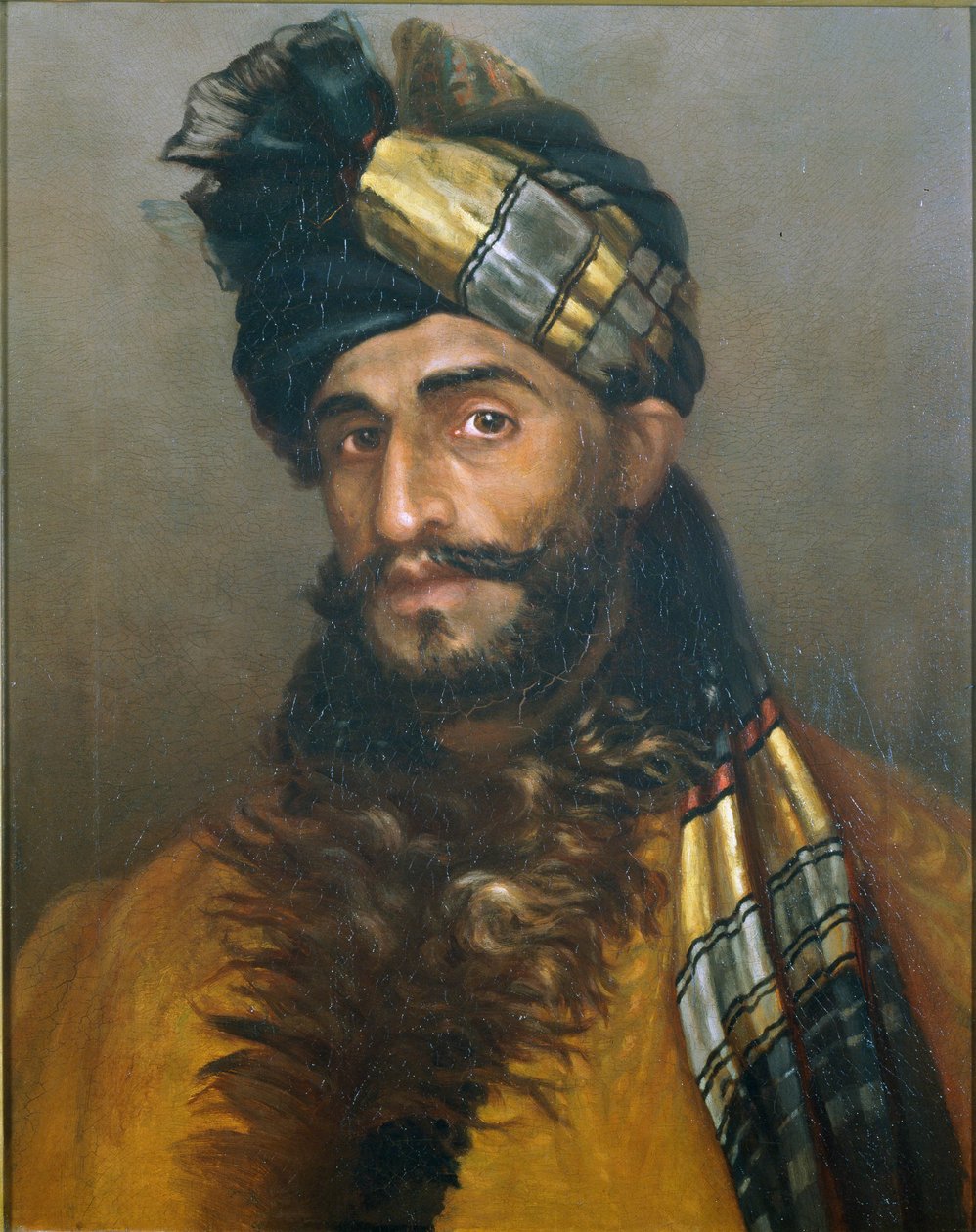 Pathan sowar, 25e Cavalerie (Frontier Force), ca. 1908 door Leila K. Williamson