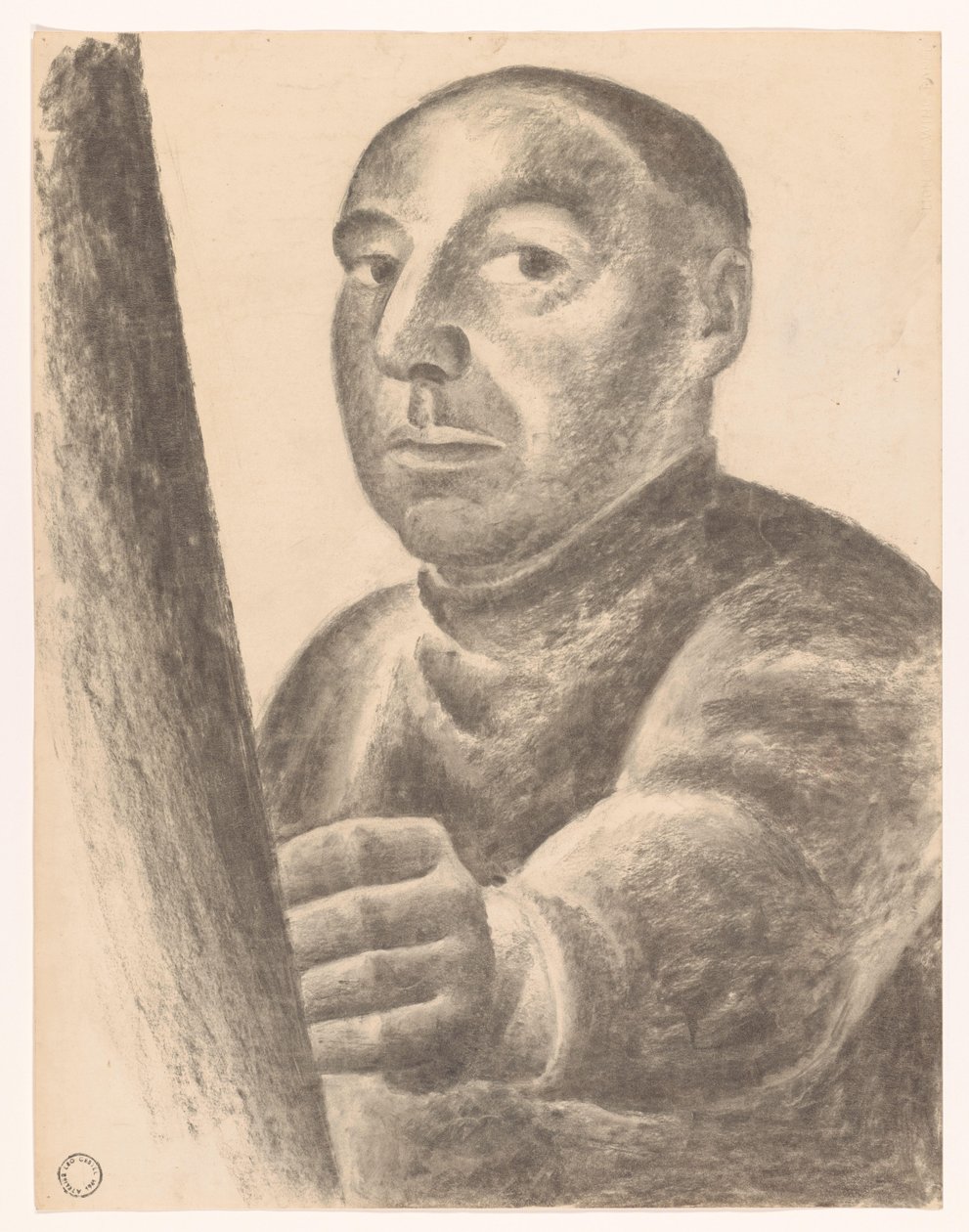 Zelfportret door Leo Gestel