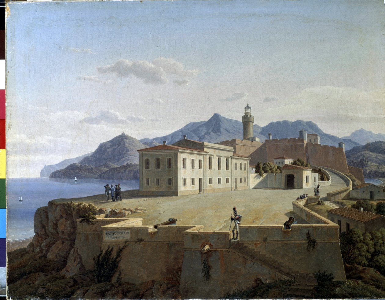 Napoleon Bonaparte in Portoferraio door Leo von Klenze