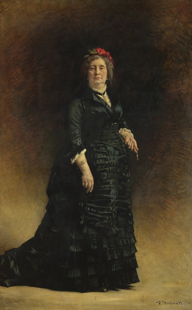 Portret van een Dame, 1882 door Leon Joseph Florentin Bonnat