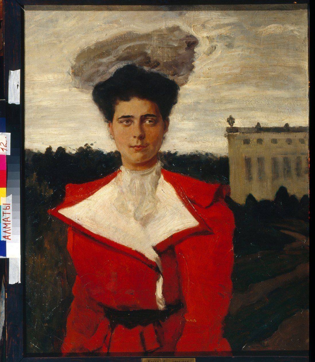 Portret van groothertogin Elena Vladimirovna van Rusland (1882-1957) door Leon Bakst