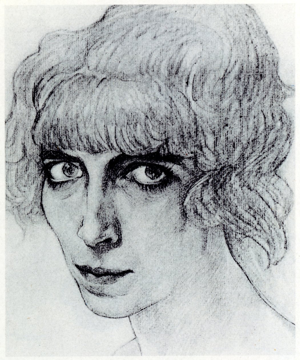 Portret van Marchesa Luisa Casati door Leon Bakst