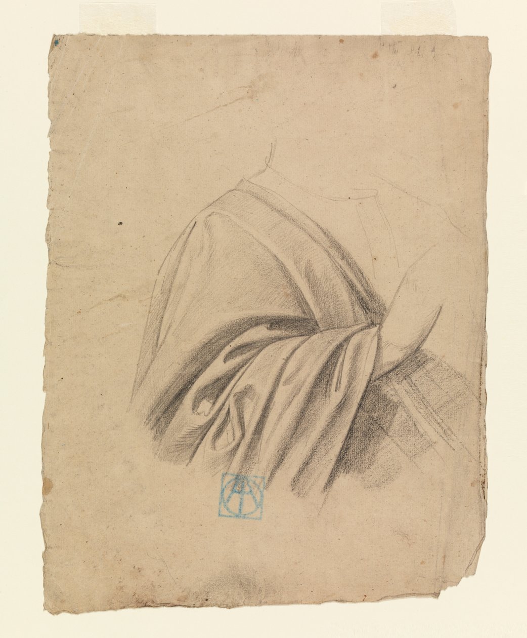 Draperiestudie door Leon Dabo