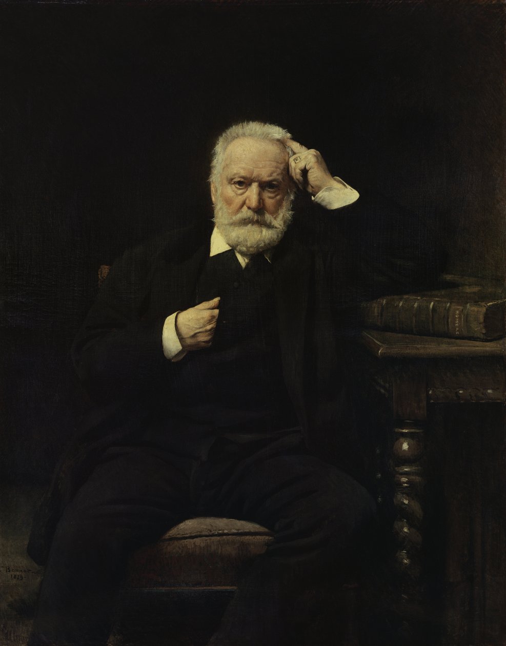Portret van Victor Hugo (1802-85) 1879 door Leon Joseph Florentin Bonnat