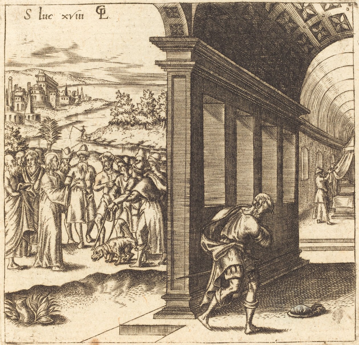 Christus de Leraar door Leonard Gaultier