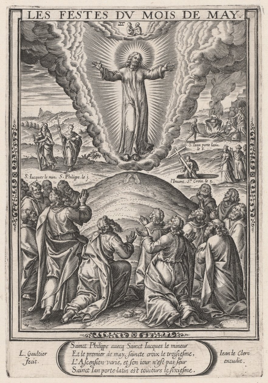 De Feesten van de Meimaand (Hemelvaart) door Leonard Gaultier