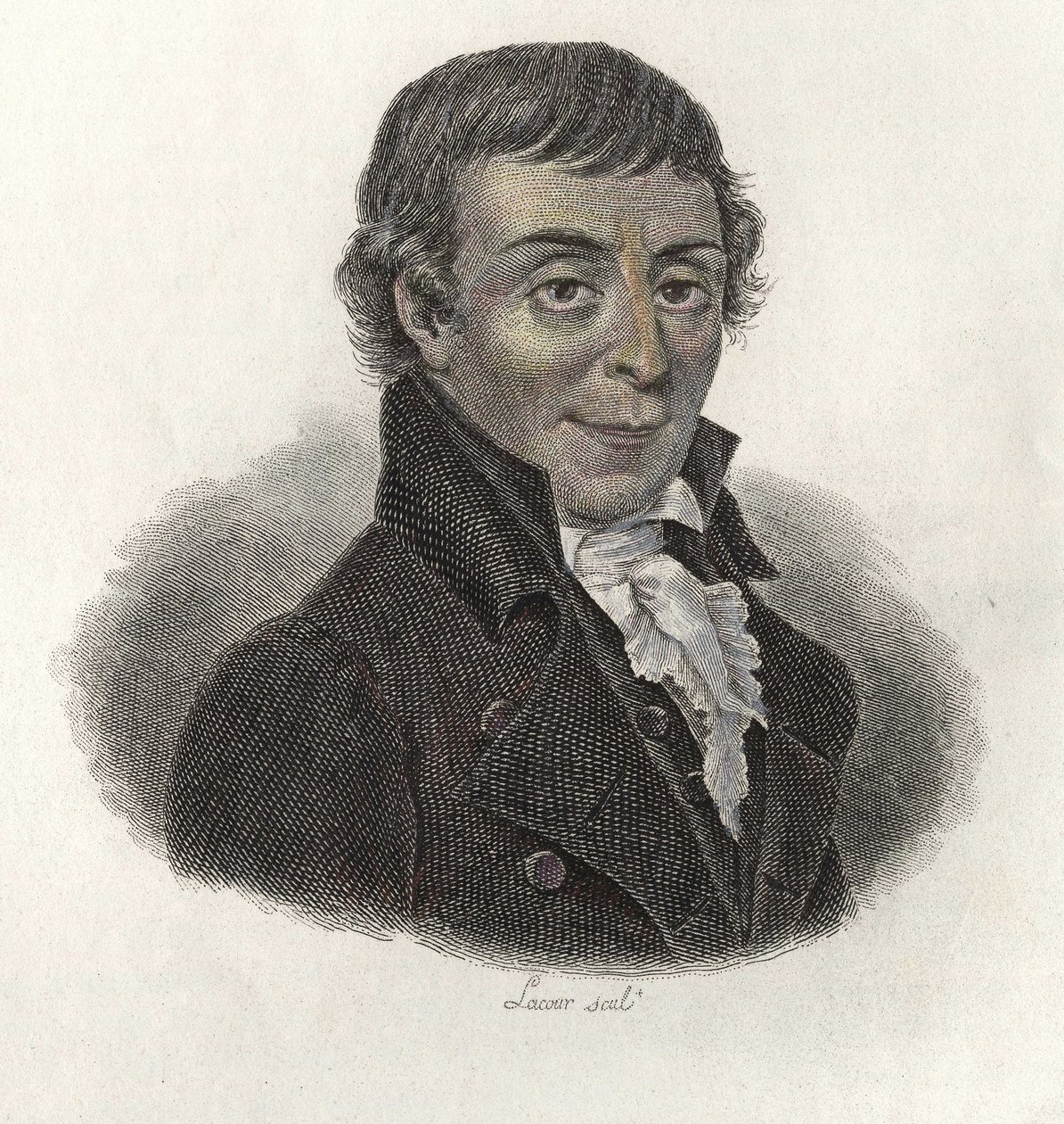 Portret van Abbe Gaultier (1746-1818), professor en methodoloog van het Franse algemeen onderwijs. In 