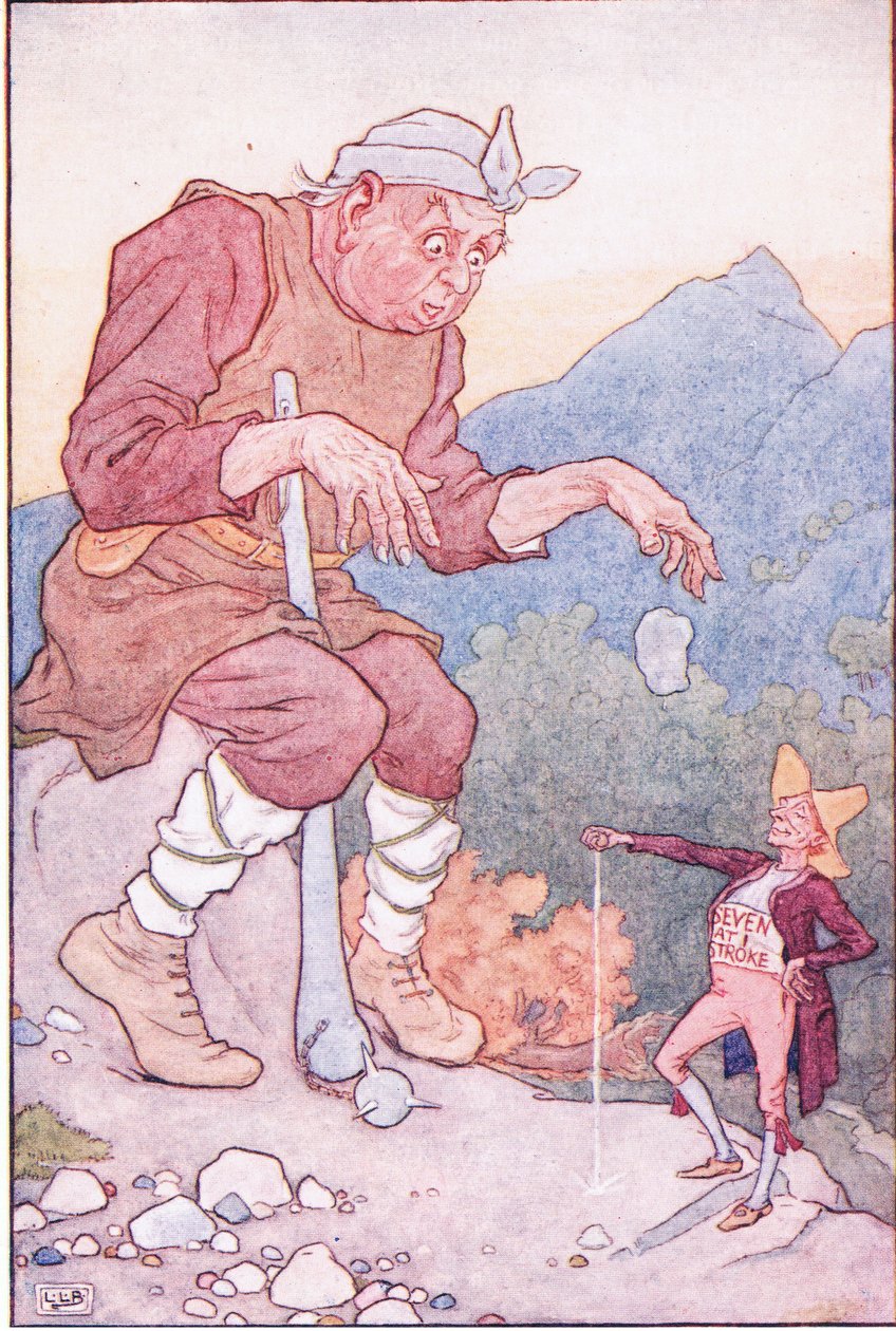 De Reus en de Kleermaker: De Dappere Kleine Kleermaker door Leonard Leslie Brooke