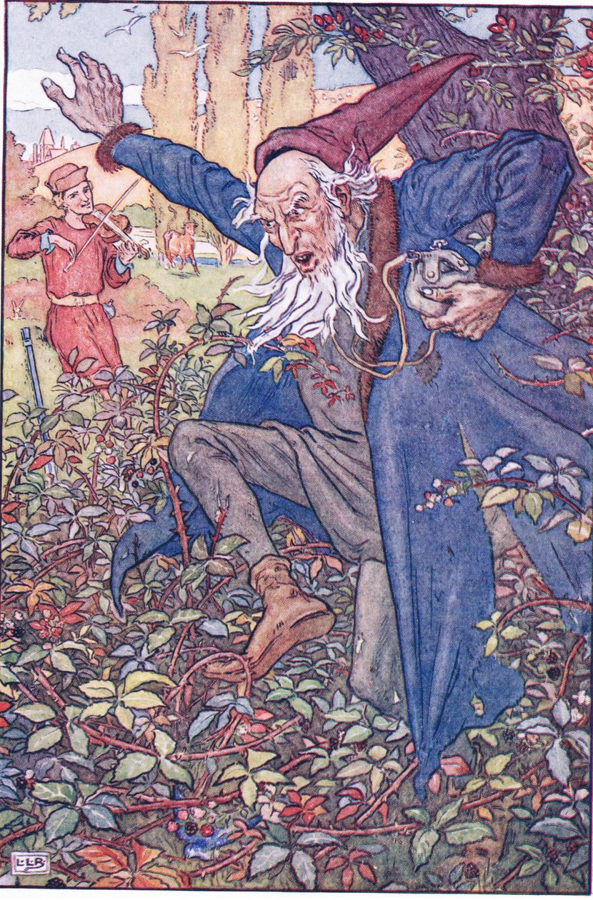 De Jood in de Braamstruik door Leonard Leslie Brooke