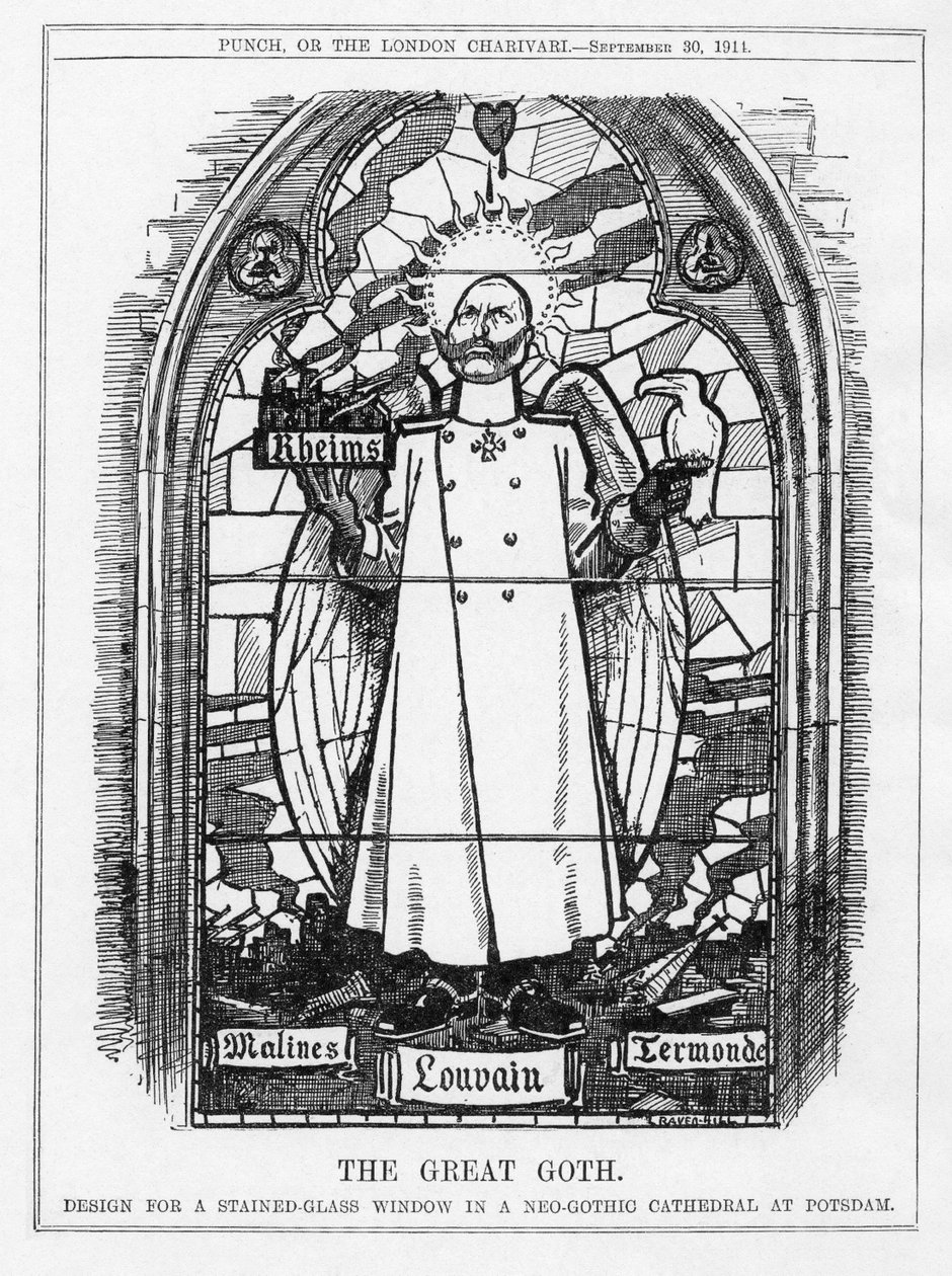De Grote Goth, 1914 door Leonard Raven Hill