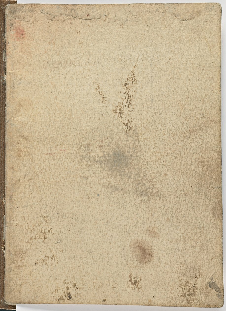 Code over de vlucht van vogels, c. 1505-06 door Leonardo da Vinci