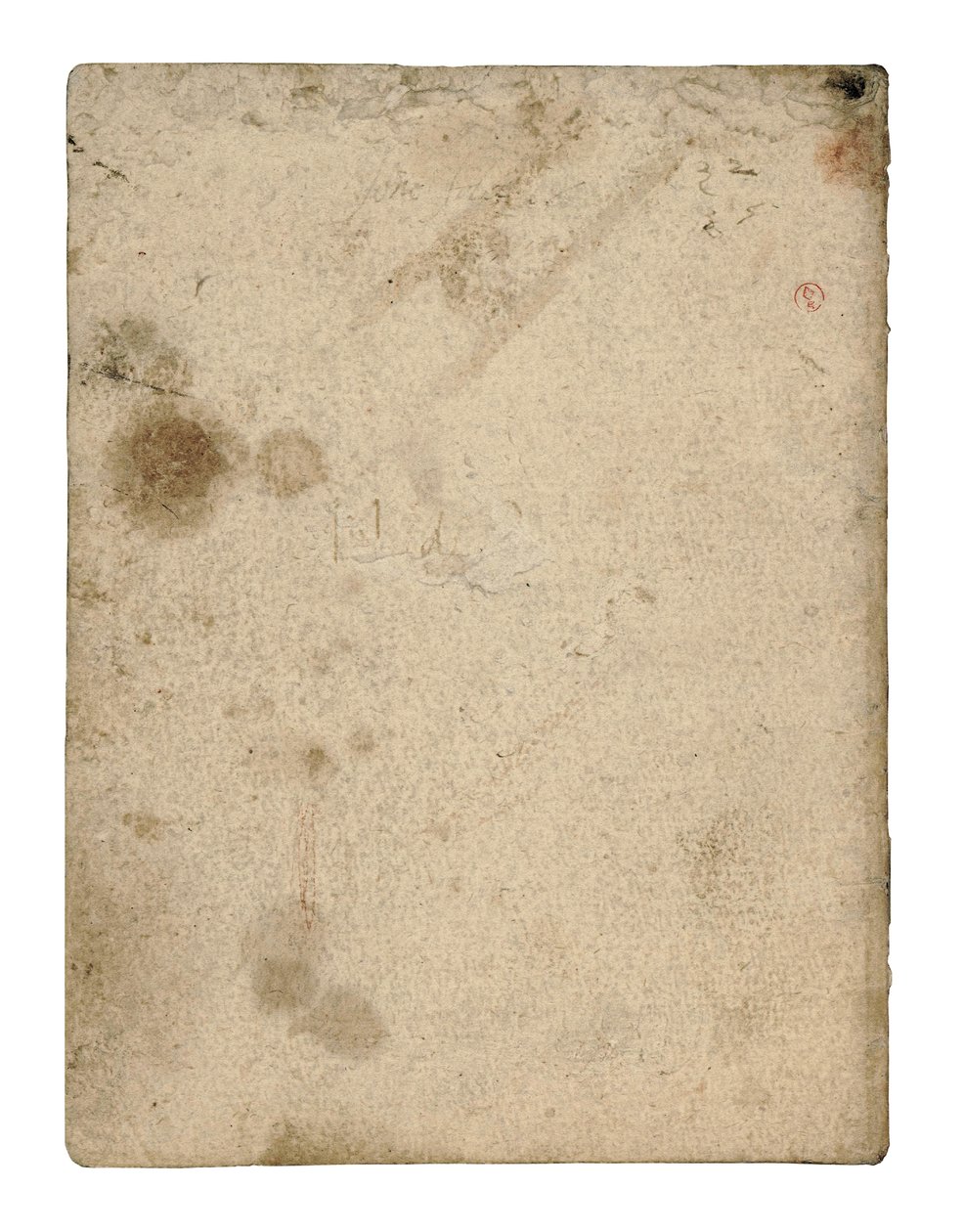 Codex over de vlucht van vogels, schutblad IV door Leonardo da Vinci