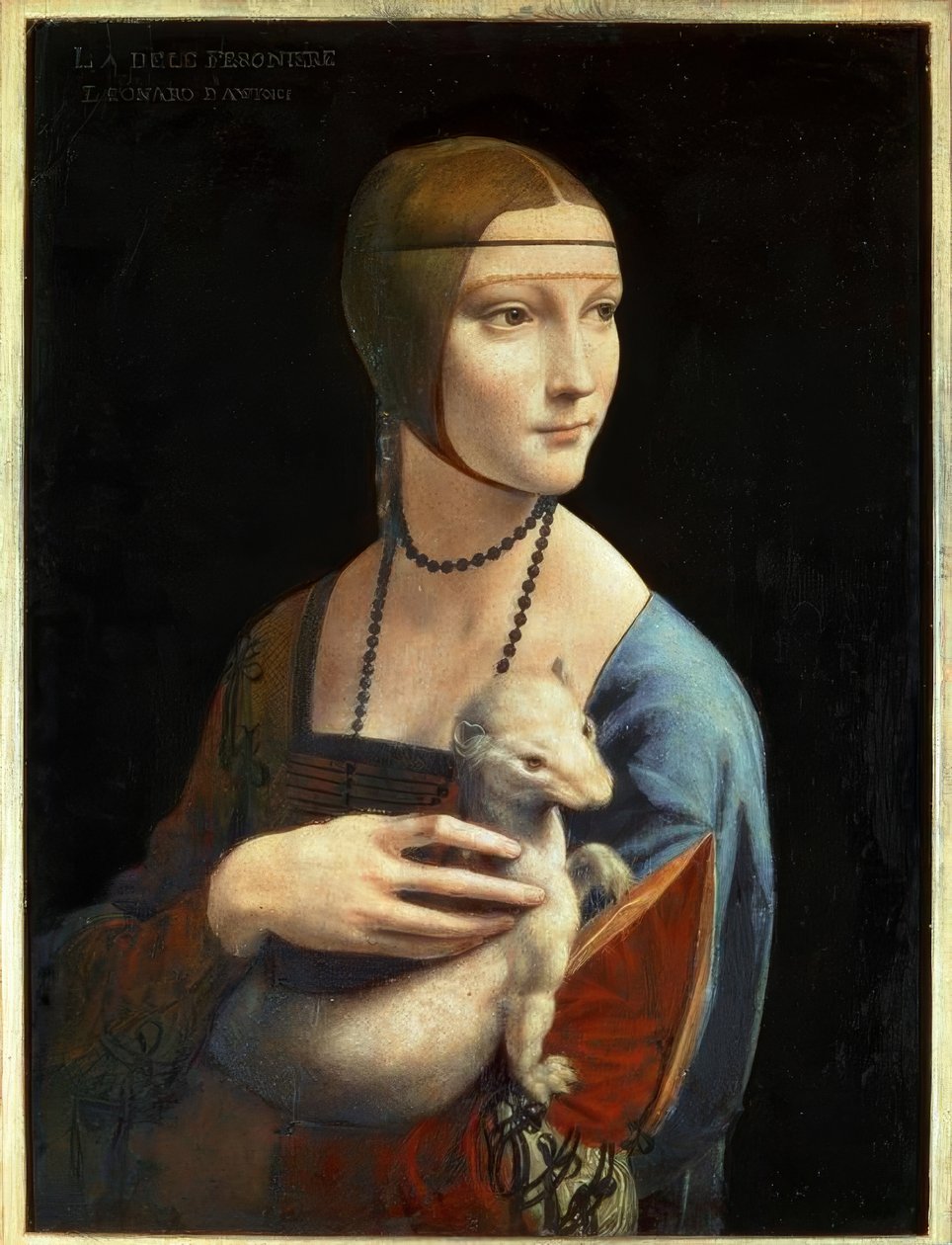 De Dame met de Hermelijn door Leonardo da Vinci
